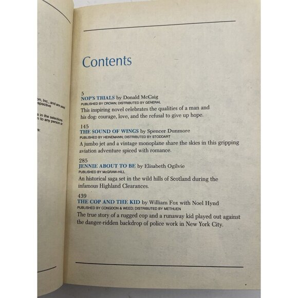 1985 Reader's Digest Condensed 1st Ed HC Leather Gilt Vtg NM Anthology - Picture 2 of 5